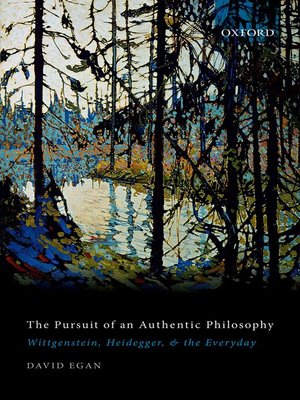 cover image of The Pursuit of an Authentic Philosophy